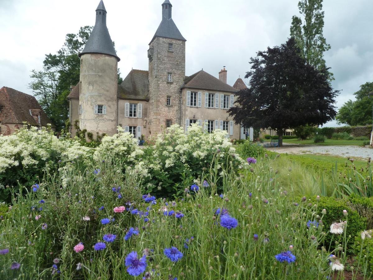 Chateau De Clusors Saint-Menoux Eksteriør billede
